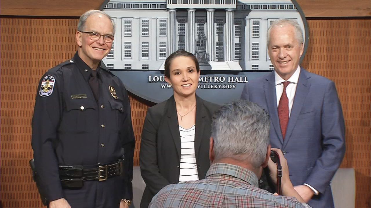 Emily McKinley with Conrad and Fischer